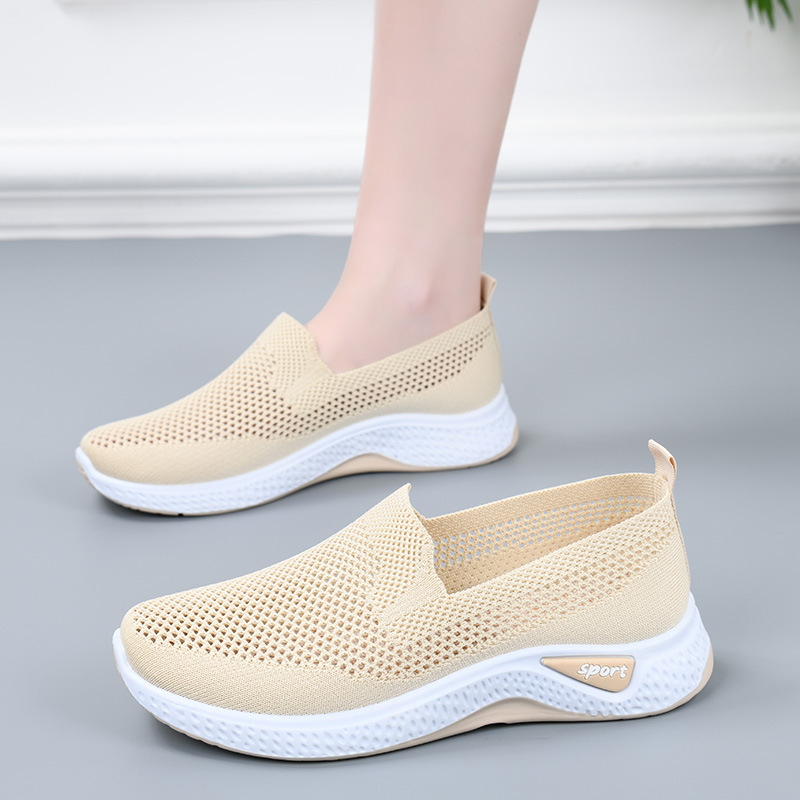 Women Shoes For Walking - أحذية نسائية شبكية عصرية للربيع والصيف،