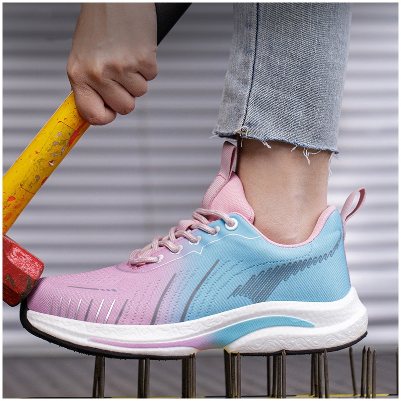 Mesh Sneaker Women - أحذية عمل نسائية عصرية قابلة للتنفس