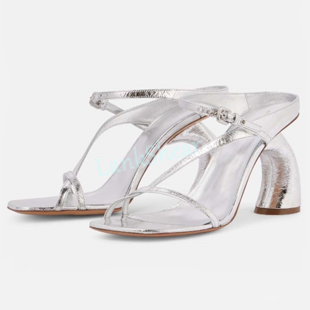 Women'S Shoes Paris - صنادل نسائية بكعب عالٍ مميز من