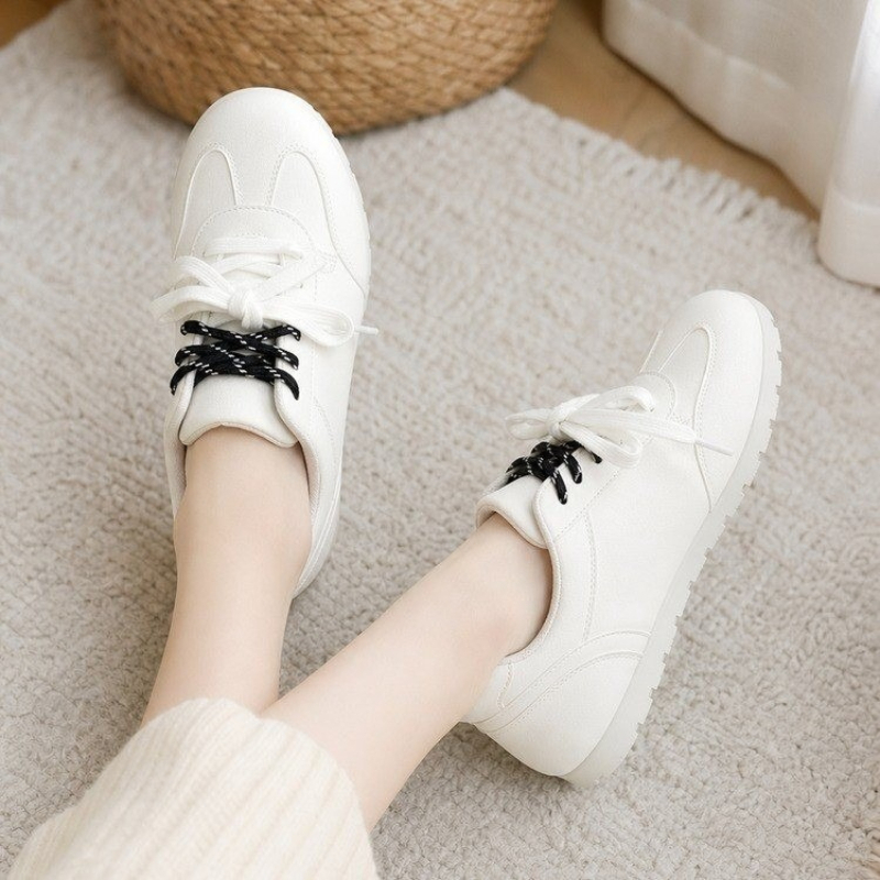 Mesh Sneaker Women - أحذية رياضية نسائية بيضاء كبيرة الحجم