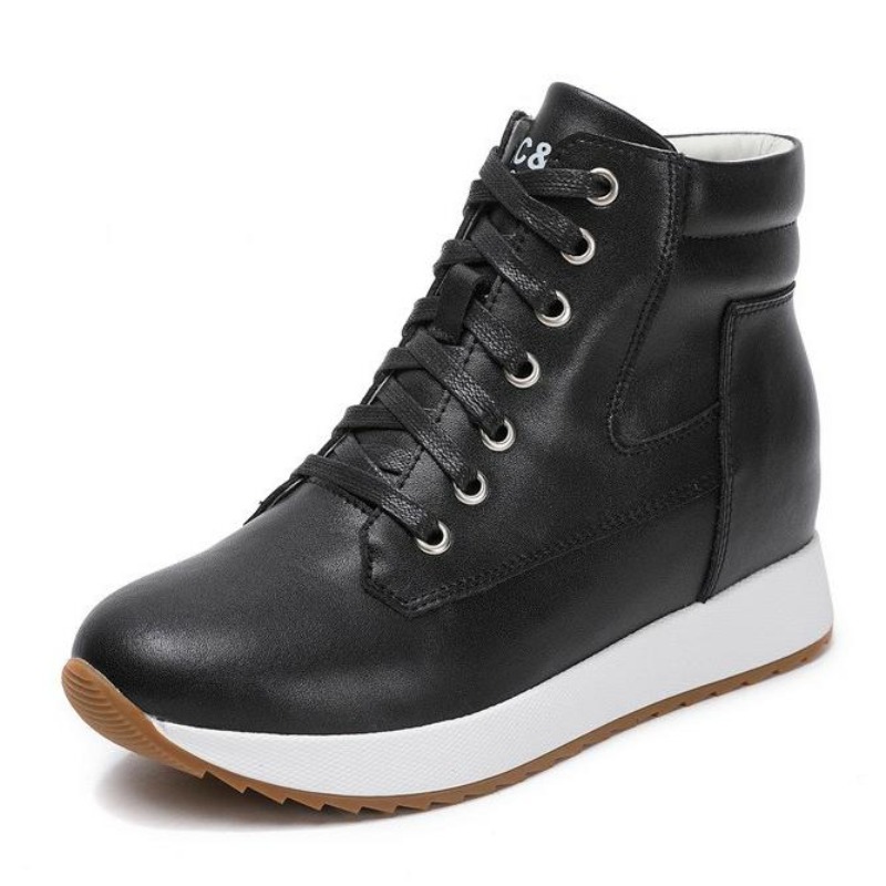 Mesh Sneaker Women - 7 سنتيمتر جلد طبيعي النساء الكاحل