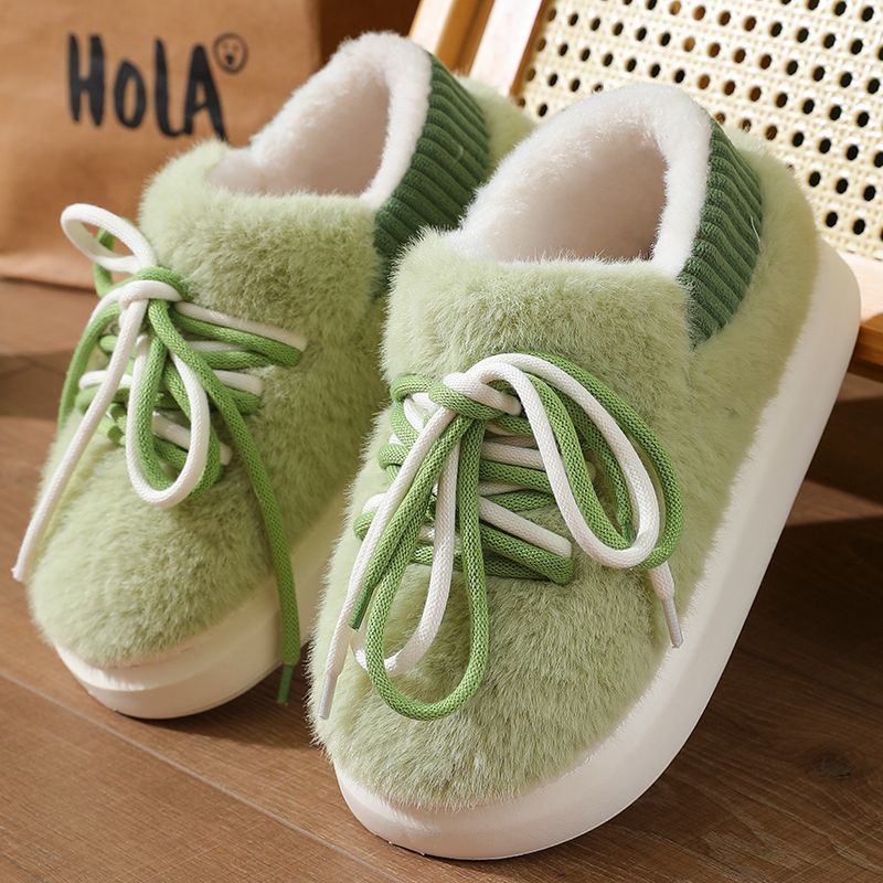 Women Shoes For Walking - جديد مجسمة كامل التفاف النعال المنزل