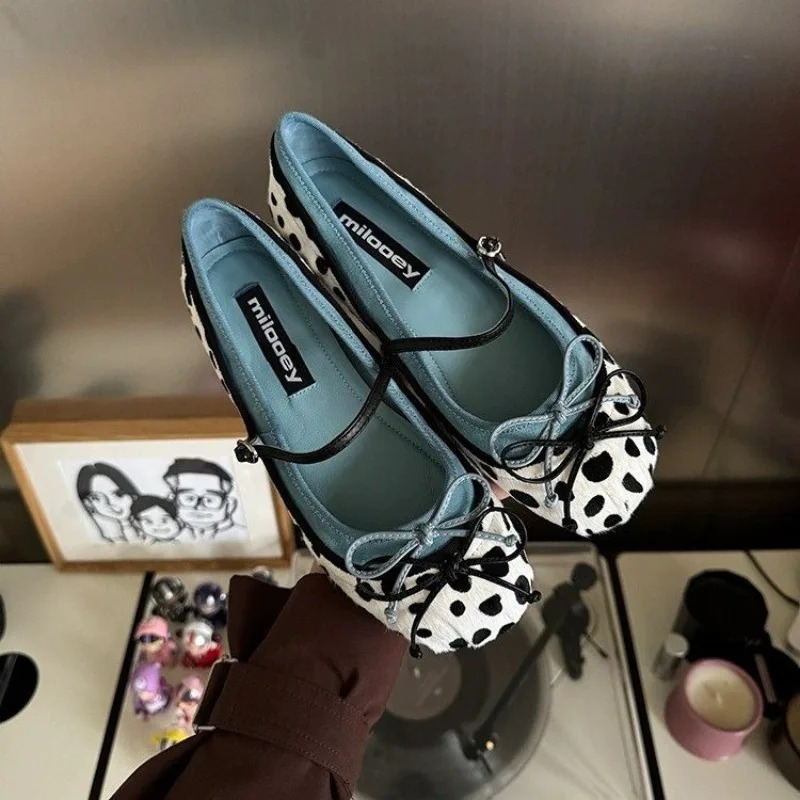 Ballet Flat Women - أحذية باليه فرنسية 2026 ذات قاع
