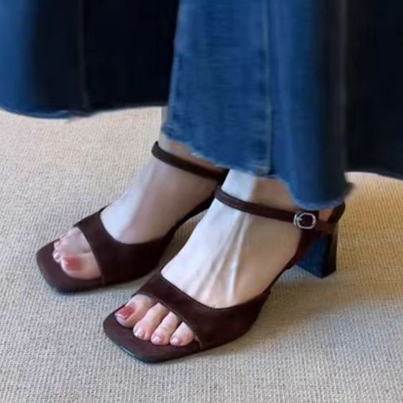 Women Shoes For Walking - صنادل نسائية بكعب عالٍ، أحذية عصرية