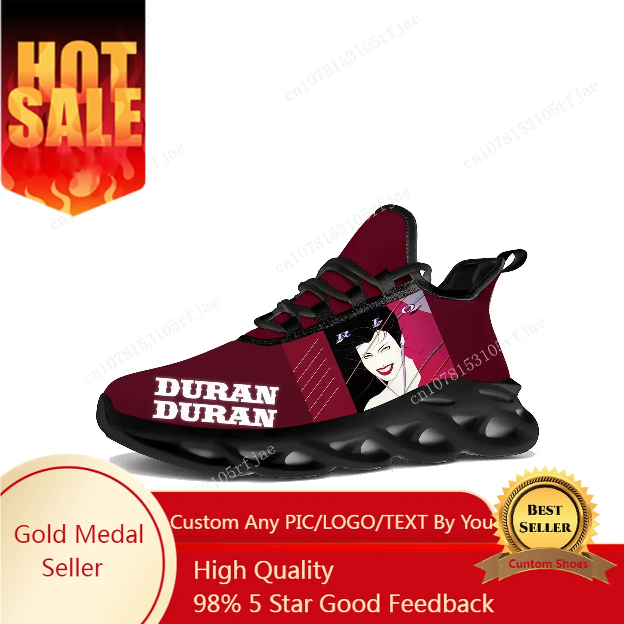 Mesh Sneaker Women - أحذية رياضية مسطحة من Duran Duran