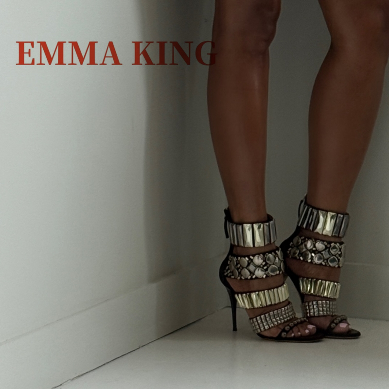 أسود مزين الكاحل حزام الصنادل  - مراجعة Women Shoes Black وسعره