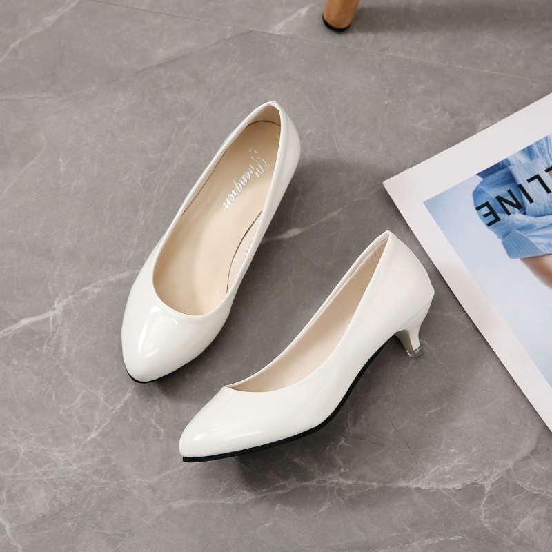 أحذية نسائية ناعمة ذات كعب متو - مراجعة Women Shoes Black وسعره