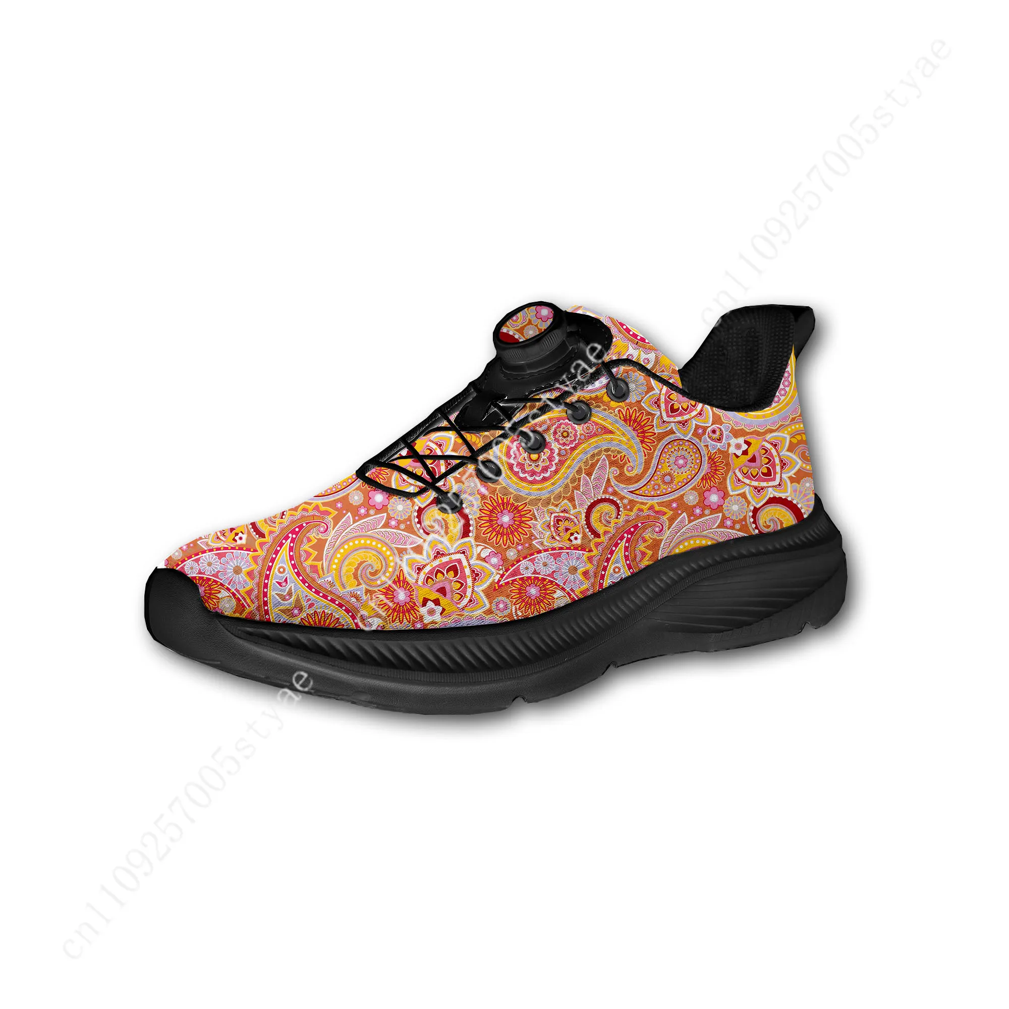 أحذية مشي مخصصة بطباعة زهور ما - مراجعة Women Shoes For Walking وسعره