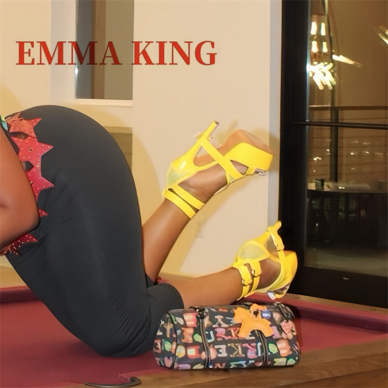 صنادل نسائية بكعب عالٍ ونعل سم - مراجعة Women'S Shoes Yellow وسعره