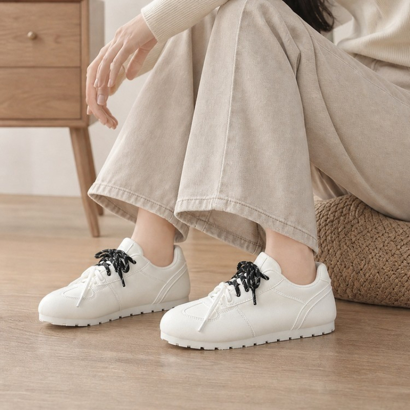 أحذية رياضية نسائية بيضاء كبير - مراجعة Mesh Sneaker Women وسعره