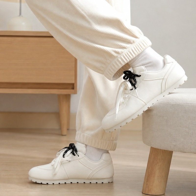 أحذية رياضية نسائية بيضاء كبير - مراجعة Mesh Sneaker Women وسعره