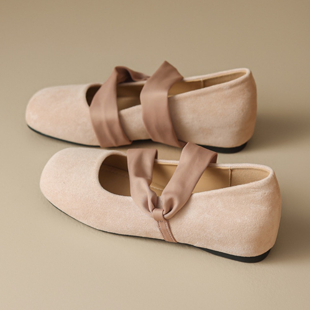 أحذية ماري جين نسائية مسطحة ور - مراجعة Ballet Flat Women وسعره