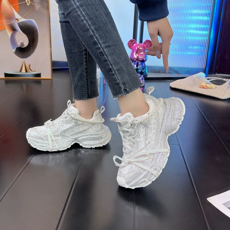 أحذية رياضية بيضاء جديدة للنسا - مراجعة Women'S Shoes Paris وسعره