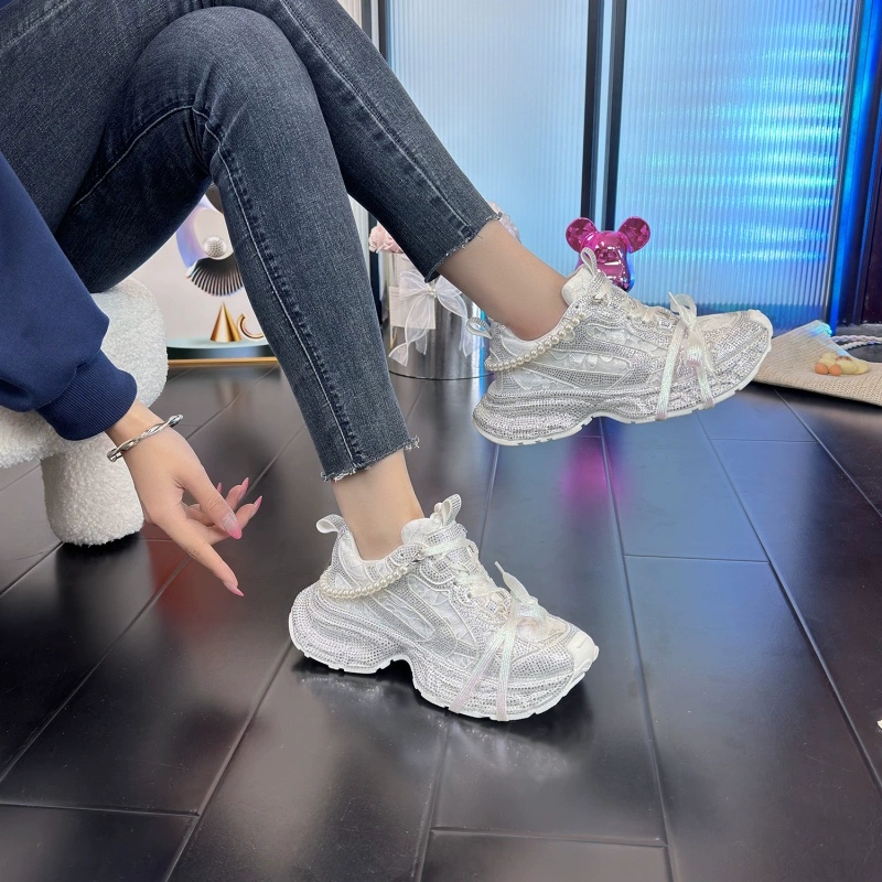أحذية رياضية بيضاء جديدة للنسا - مراجعة Women'S Shoes Paris وسعره