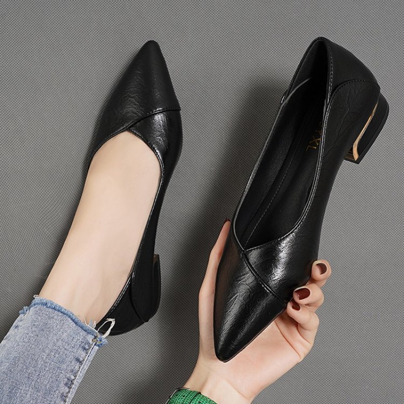 أحذية نسائية جلدية جديدة لربيع - مراجعة Women'S Heels وسعره