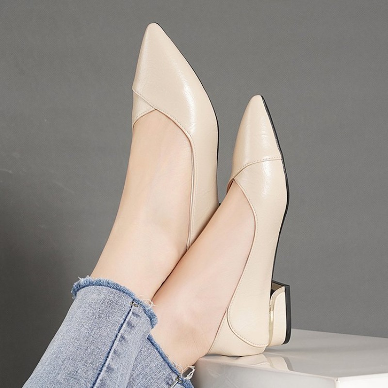 أحذية نسائية جلدية جديدة لربيع - مراجعة Women'S Heels وسعره