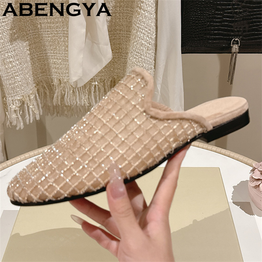 أحذية نسائية مسطحة لامعة من ال - مراجعة Women Shoes For Walking وسعره