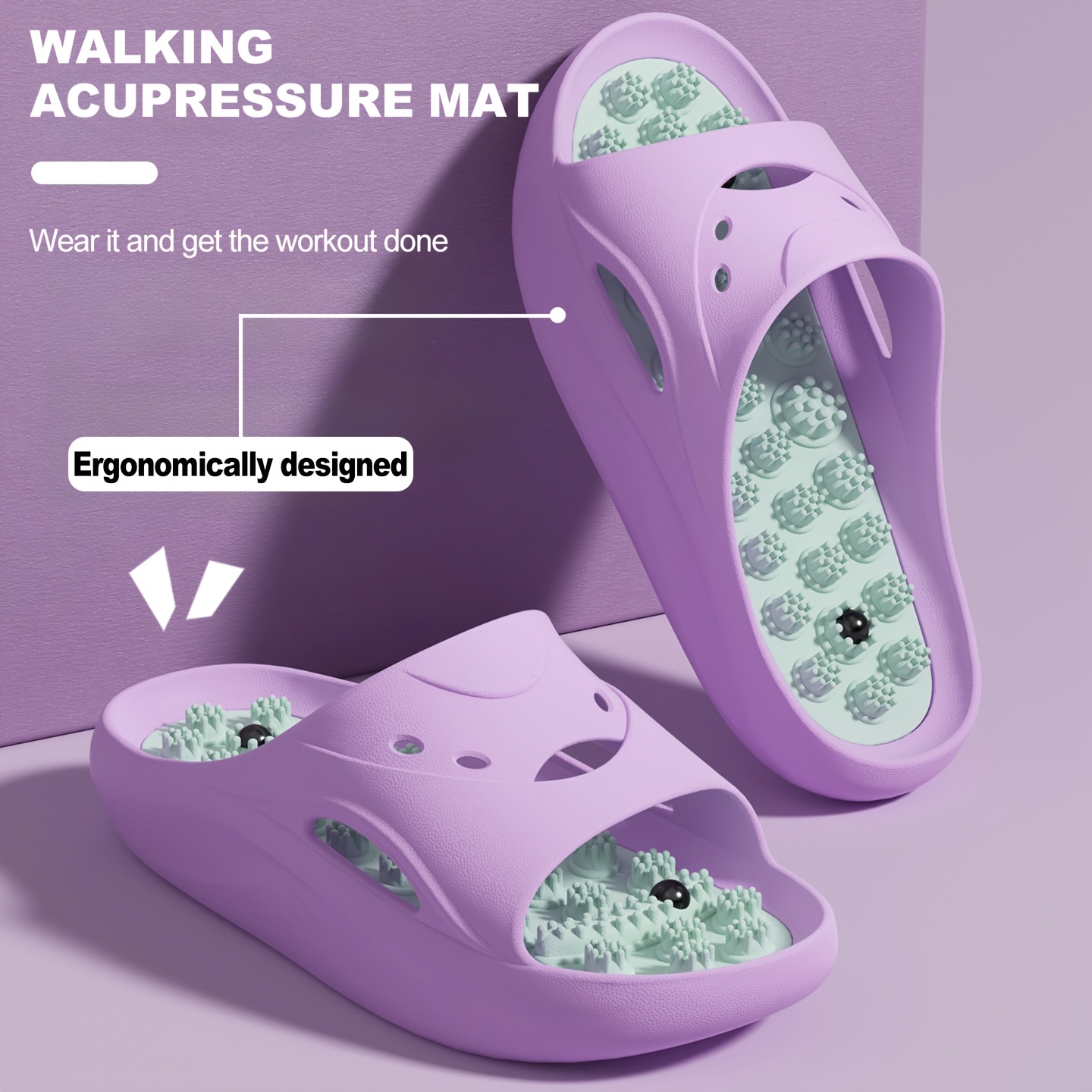 شباشب تدليك للرجال والنساء من  - مراجعة Women Shoes Size To Men وسعره