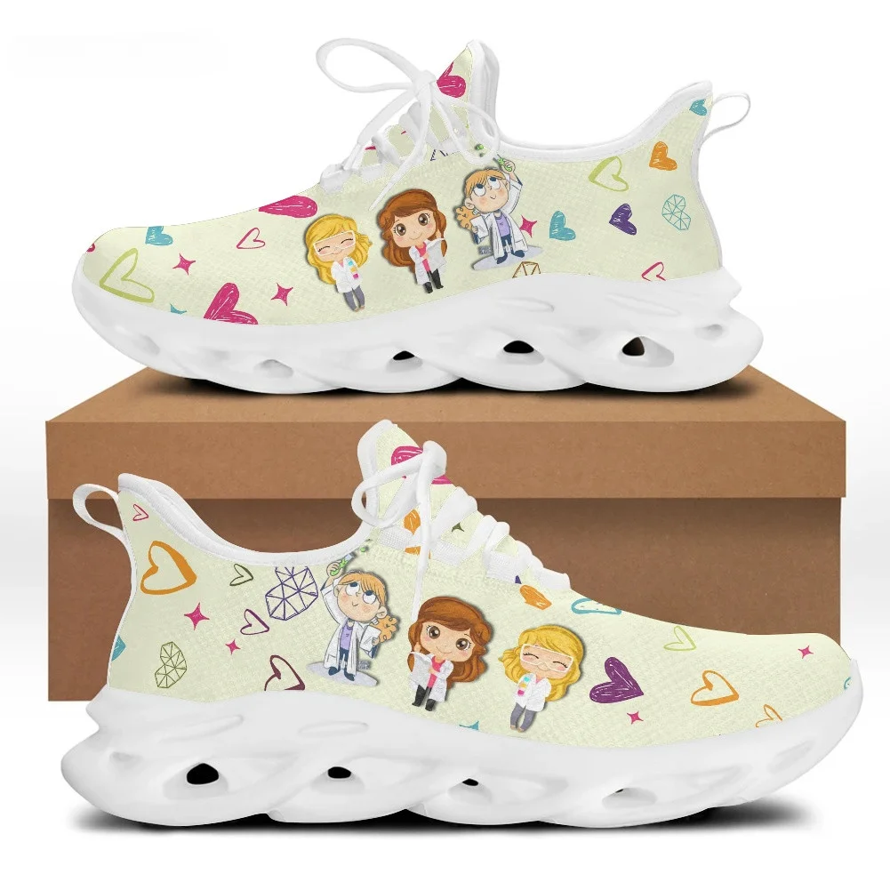 أحذية ممرضة طبيب كرتونية لطيفة - مراجعة Mesh Sneaker Women وسعره