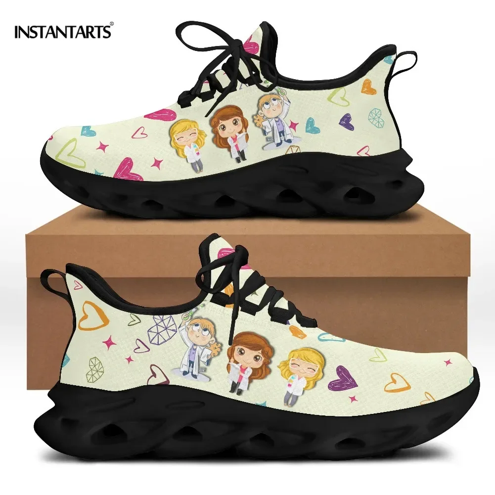 أحذية ممرضة طبيب كرتونية لطيفة - مراجعة Mesh Sneaker Women وسعره