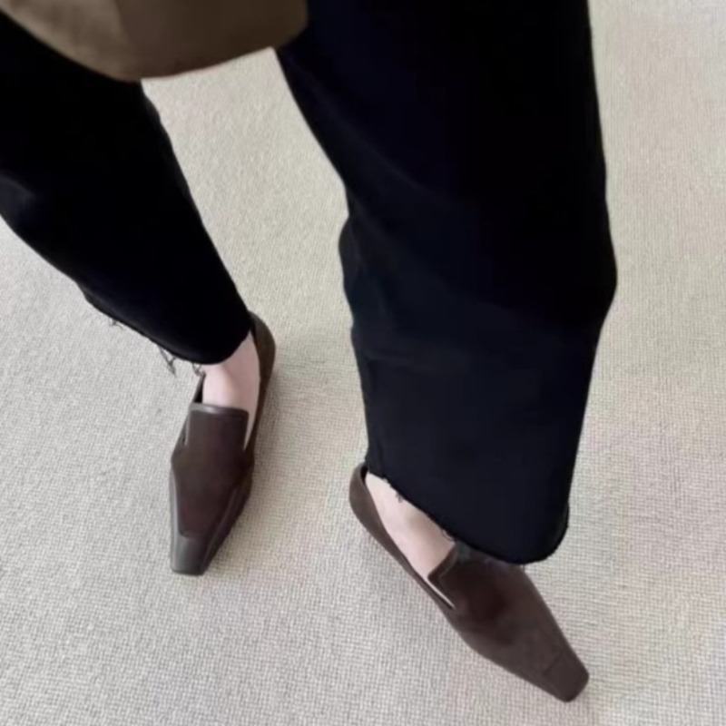 أحذية نسائية ريترو بمقدمة مربع - مراجعة Women'S Heels وسعره