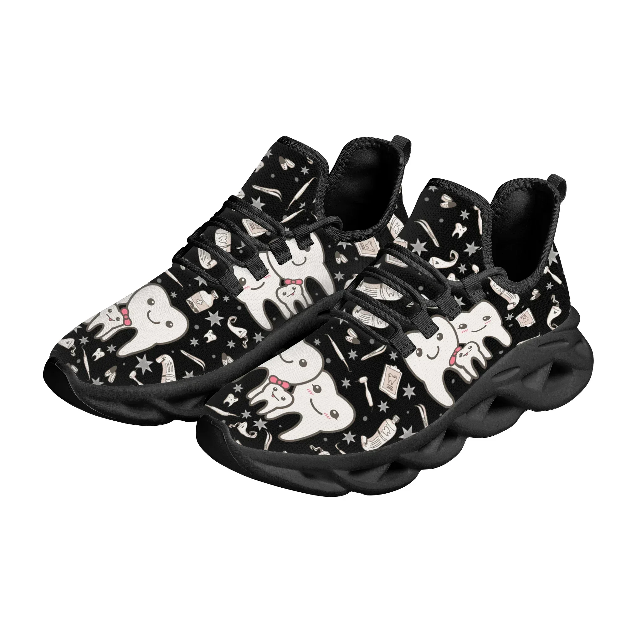 أحذية رياضية بتصميم أسنان لطيف - مراجعة Mesh Sneaker Women وسعره