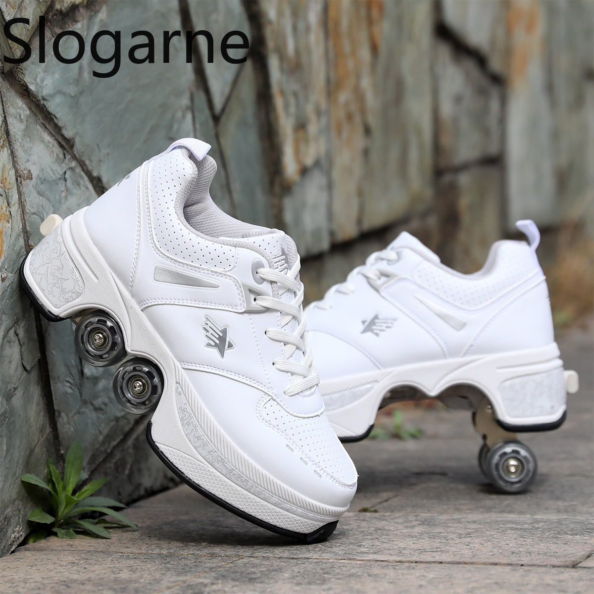 النساء 4 عجلات تشوه زلاجات دوا - مراجعة Women Shoes Size To Men وسعره