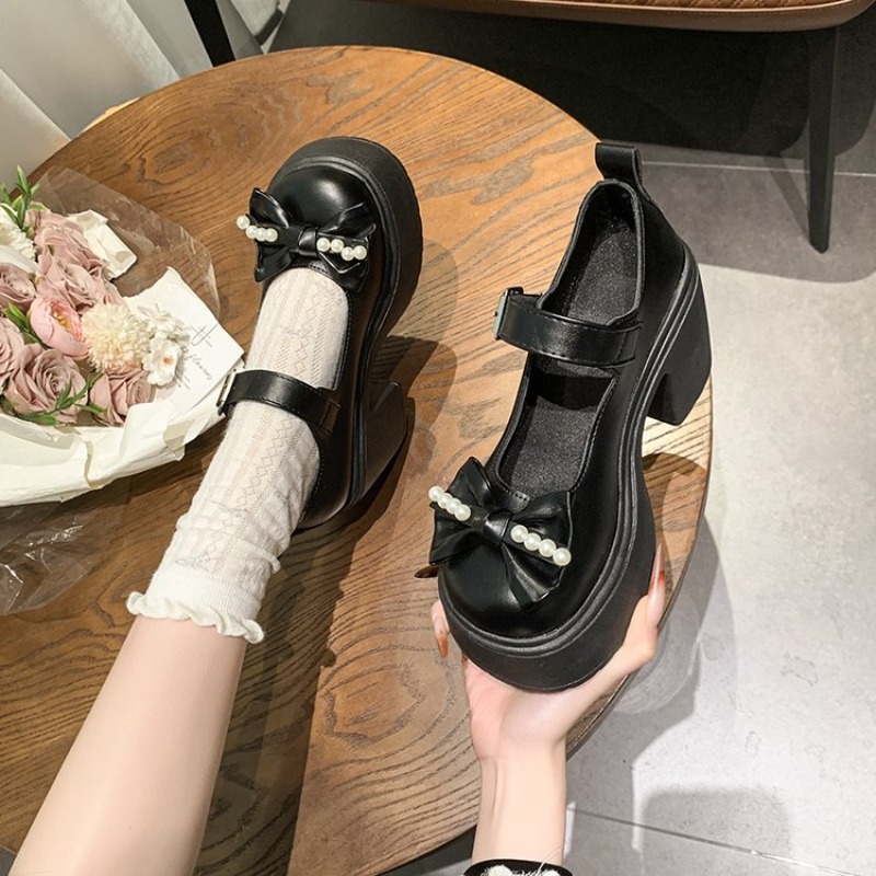 أحذية لوليتا 2026 سوداء بكعب ع - مراجعة Women'S Heels وسعره