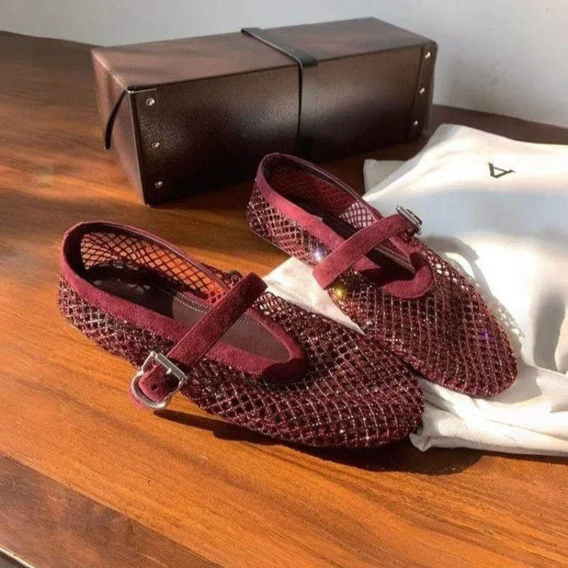 صنادل باوتو نسائية مرصعة بالأح - مراجعة Women'S Heels وسعره