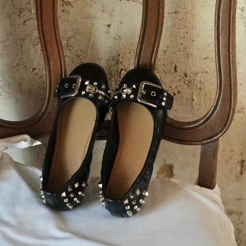 حذاء ماري جين نسائي مسطح منخفض - مراجعة Shoes Women Pumps وسعره