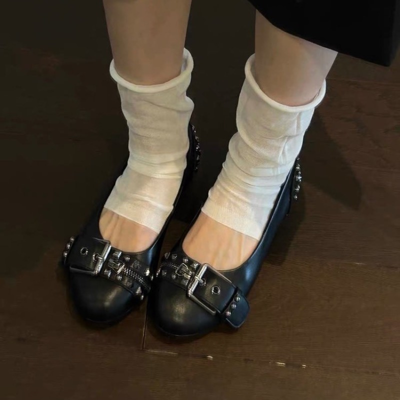 حذاء ماري جين نسائي مسطح منخفض - مراجعة Shoes Women Pumps وسعره