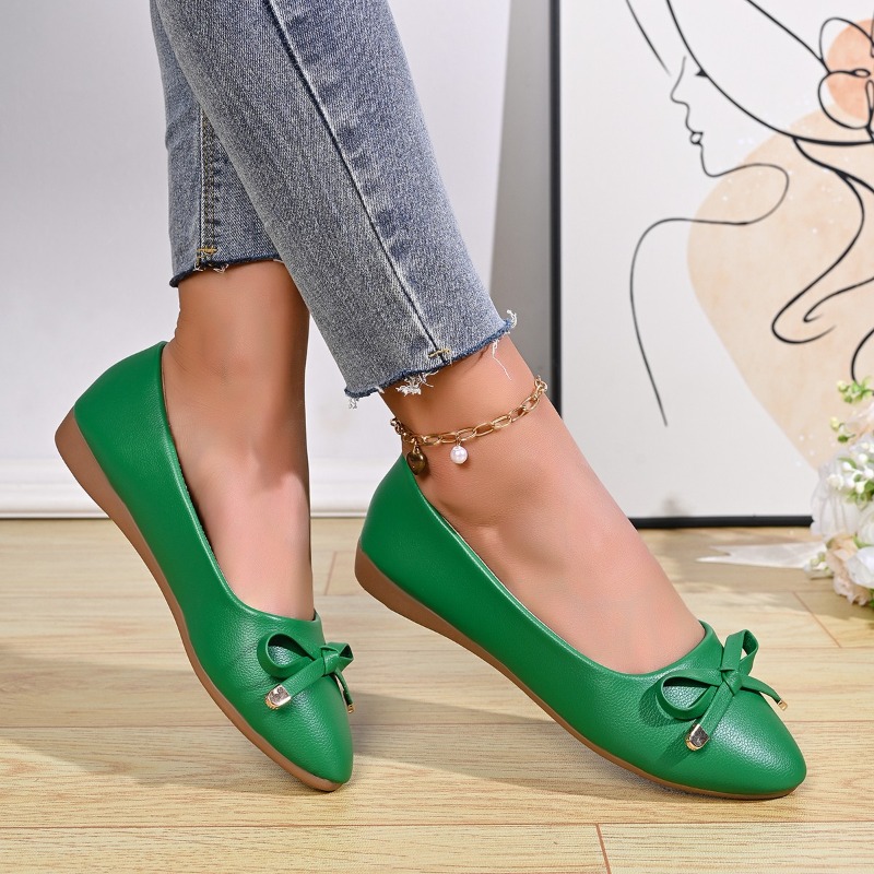 أحذية جلدية مريحة للنساء بتصمي - مراجعة Shoes Women Pumps وسعره