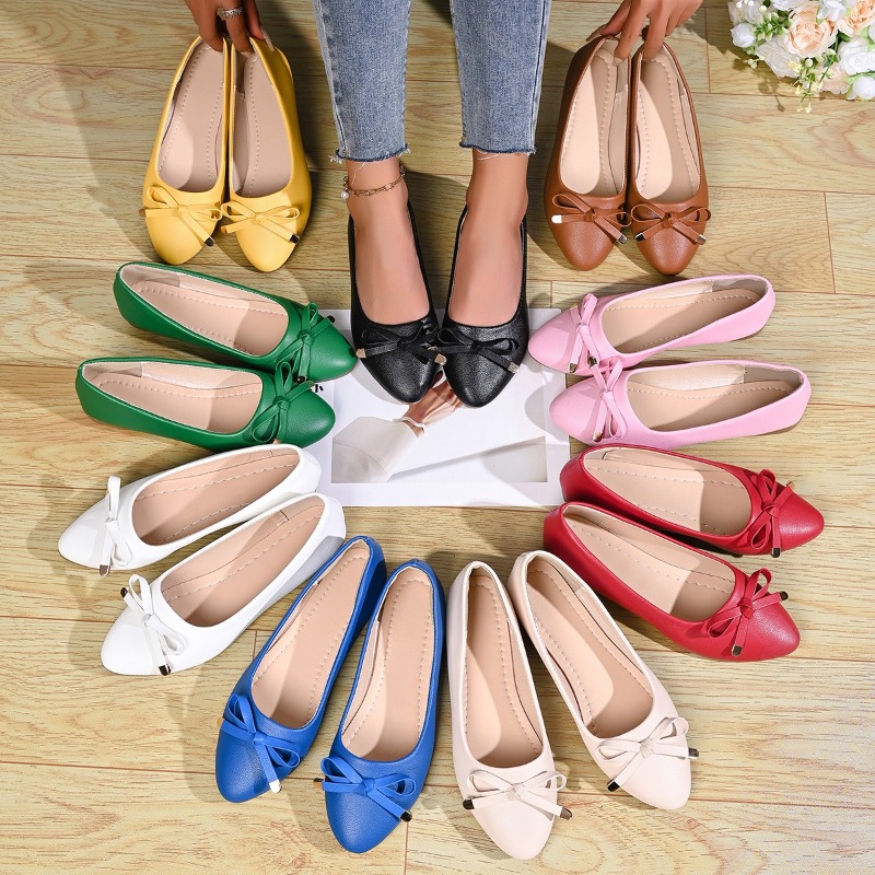 أحذية جلدية مريحة للنساء بتصمي - مراجعة Shoes Women Pumps وسعره