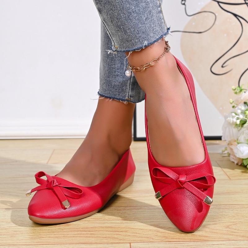 أحذية جلدية مريحة للنساء بتصمي - مراجعة Shoes Women Pumps وسعره