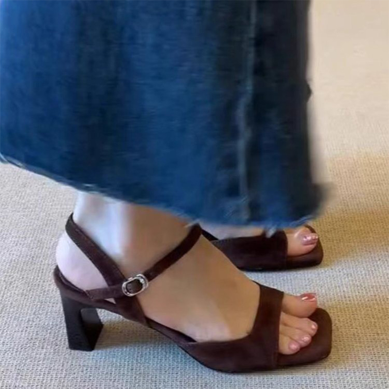 صنادل نسائية بكعب عالٍ، أحذية  - مراجعة Women Shoes For Walking وسعره