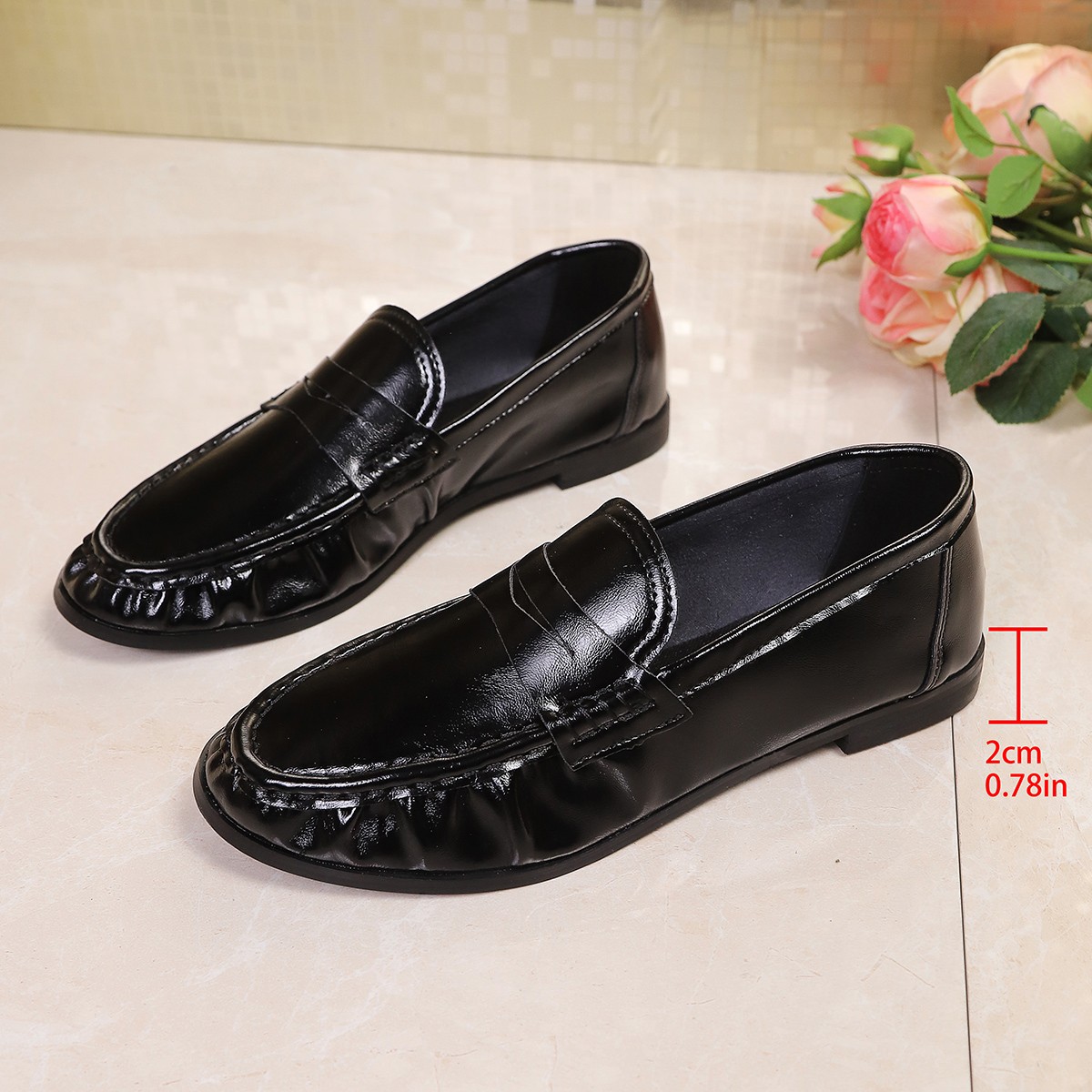 أحذية نسائية مسطحة سوداء على ا - مراجعة Women Shoes Black وسعره