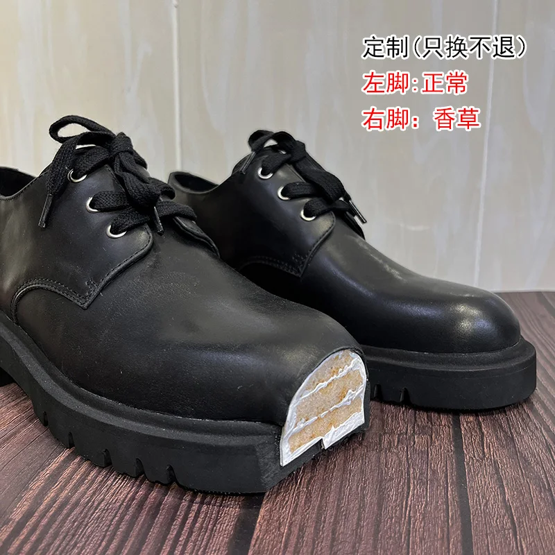 كعكة سميكة القاع ديربي أحذية أ - مراجعة Women Shoes Black وسعره